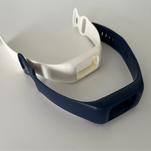 Fitbit Bands - Navy Blue and White